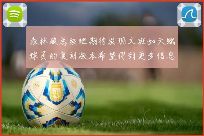 森林狼总经理期待发现文班如天赋球员的复刻版本希望得到更多信息